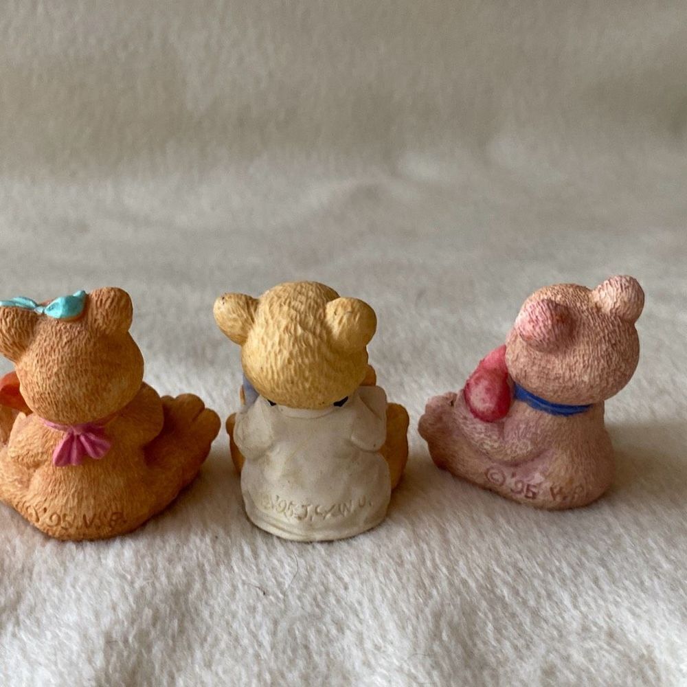 Vintage J.C. Teddy Bear Figurines - Picture 4 of 13